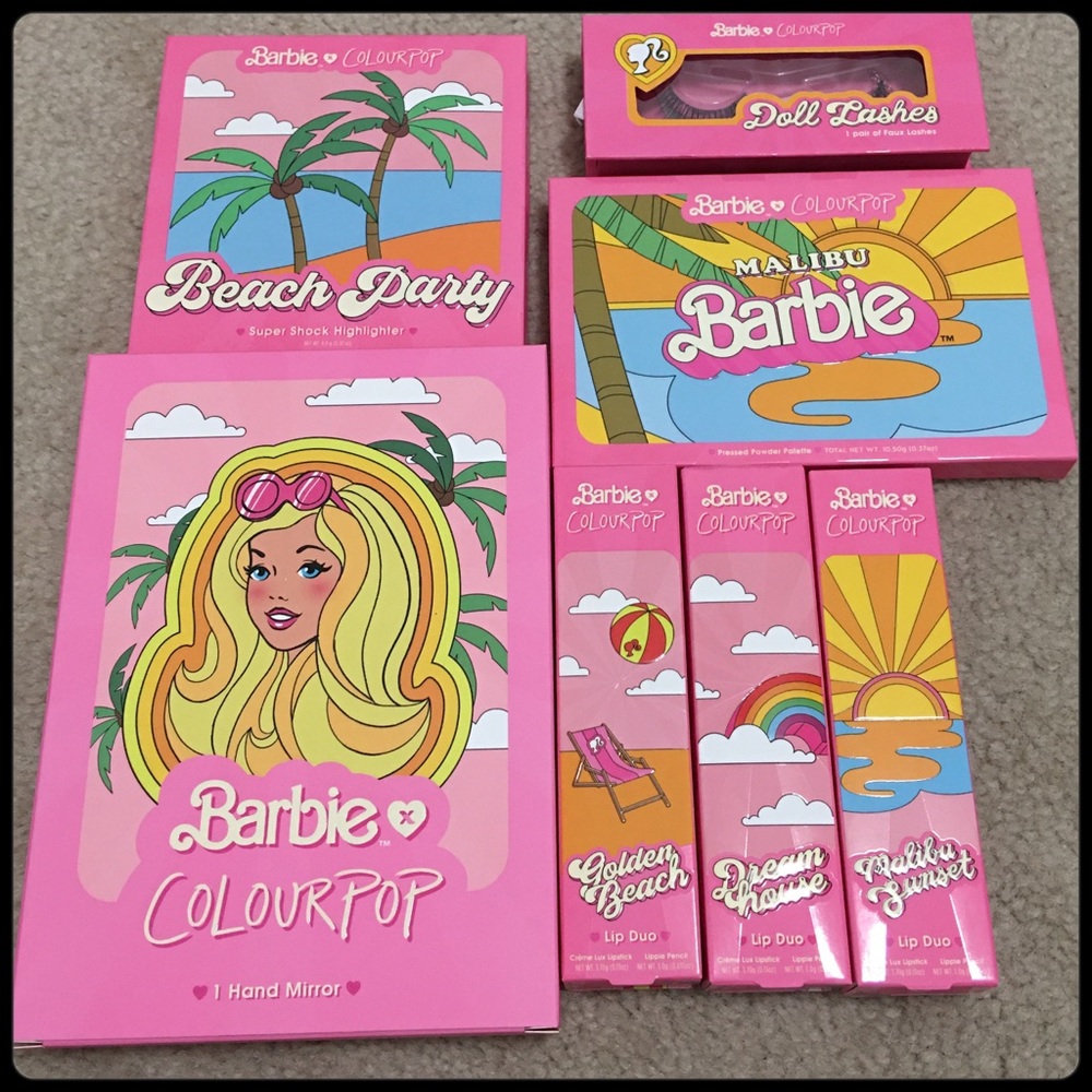 Colourpop x Barbie Collection